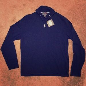 Ralph Lauren X (RLX) 100% Cashmere Sweater 1/4 Zip